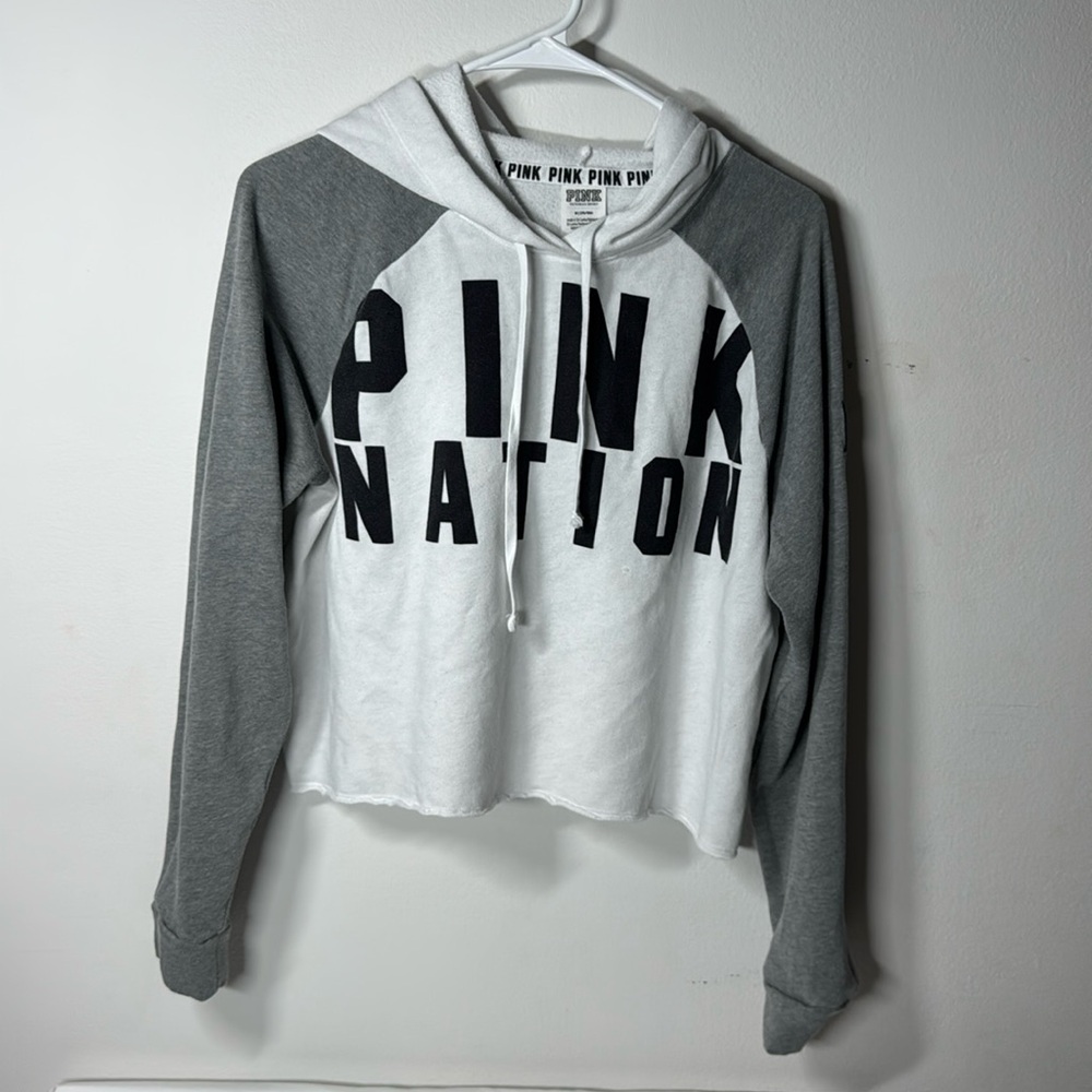 Victoria’s Secret Pink Cropped Hoodie